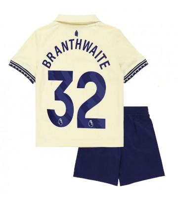 Everton Jarrad Branthwaite #32 Replika Bortatröja Barn 2025-26 Kortärmad (+ Korta byxor)